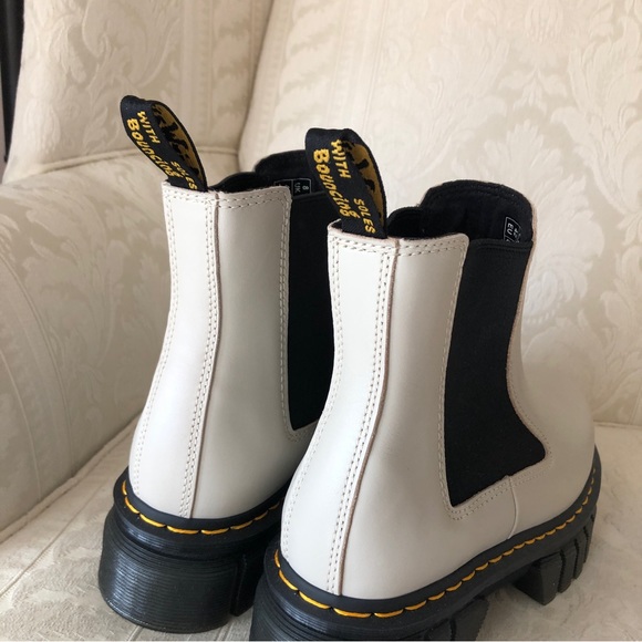Dr martens audrick platform Chelsea boots white - Picture 5 of 10